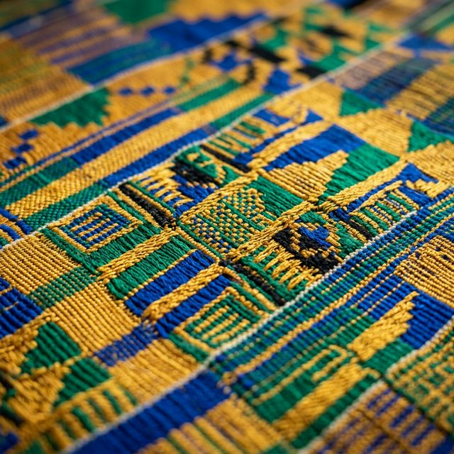 The Art of Kente: More Than Just a Fabric